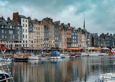 Honfleur Port in France