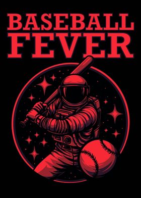 Astronaut Baseball Fever