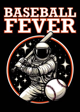 Astronaut Baseball Fever