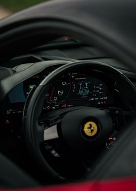 Ferrarie SF90 Interior