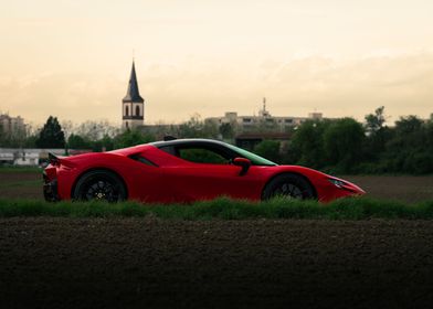 Ferrari SF90 Sideshot