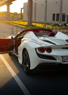 Ferrari F8 Spider Back