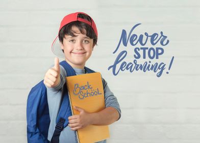 never stop learning