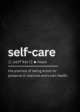 self care definition text