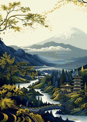 Landscape Fuji View