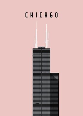 Chicago Travel Poster