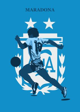 Argentina football legend