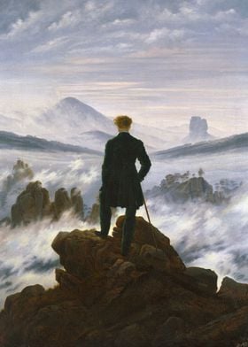 Wanderer above the Sea 