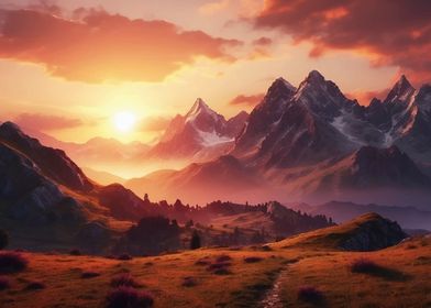 Mountain Sunset