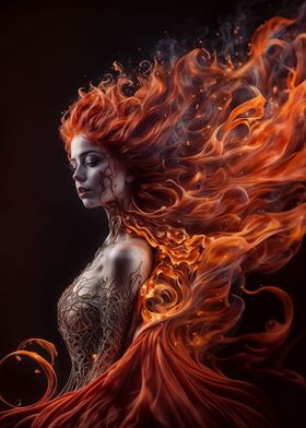 Fire goddess