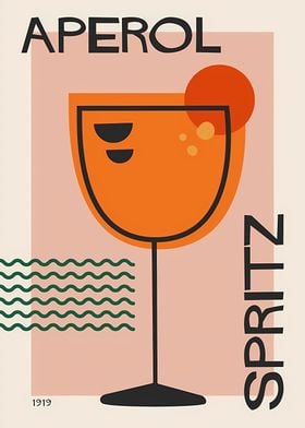 Aperol Spritz Cocktail