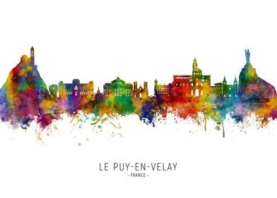 Le Puy en Velay Skyline