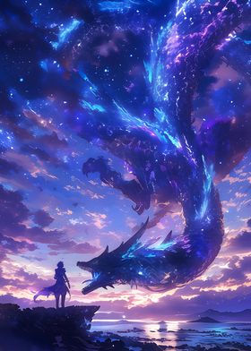 Mystical Galaxy Dragon