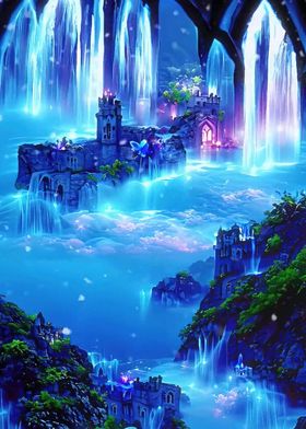 Colorful Fantasy Landscape