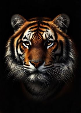 Tiger portrait