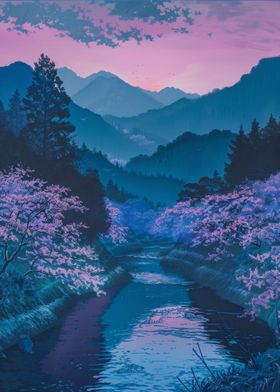 Landscape Japan Painting