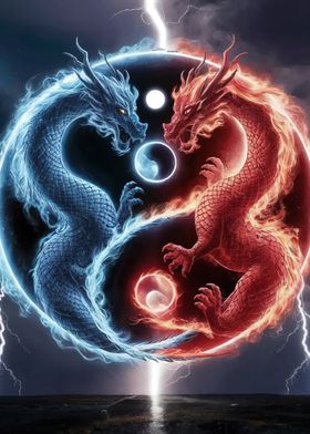 Dragon Yin Yang