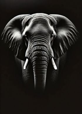 Elephant portrait