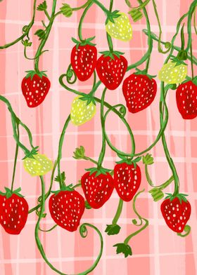 Vintage Strawberry Delight