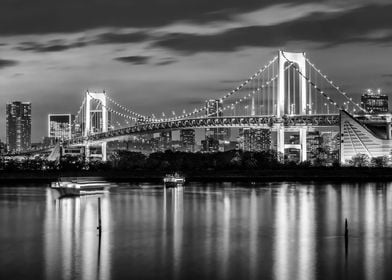 Rainbow Bridge monochrome