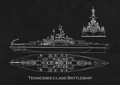 Tennesseeclass Battleship