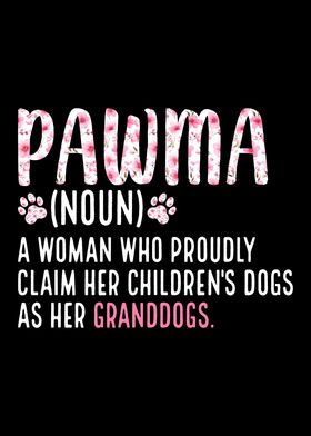 Pawma Funny Definition Dog