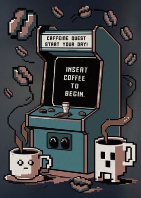 Retro Coffee Arcade