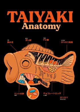 Taiyaki anatomy