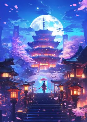 Celestial Sakura Temple