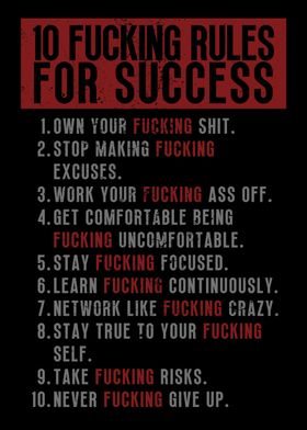 10 Rules For Success