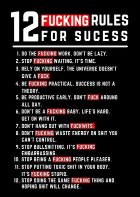 12 Rules For Success