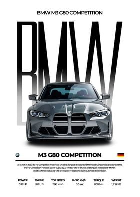 BMW M3 G80 Competition