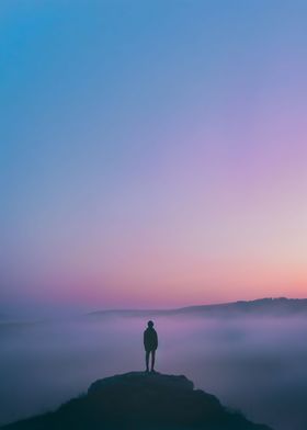 Misty Morning Walk