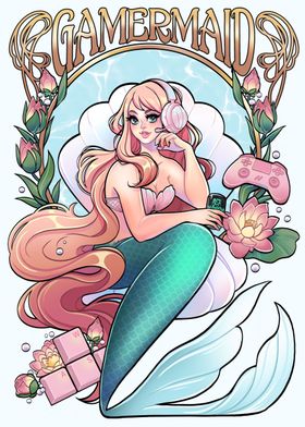 Gamer Mermaid