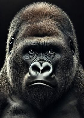 Gorilla portrait