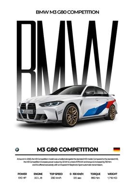 BMW M3 G80 Competition