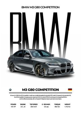 BMW M3 G80 Competition