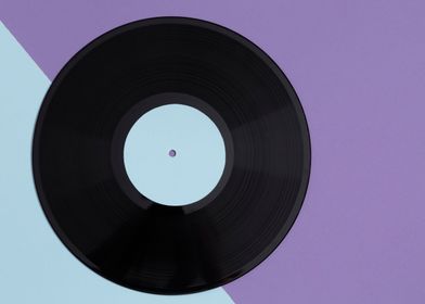 Diagonal Purple Record