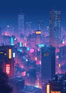 Cyberpunk Cityscapes