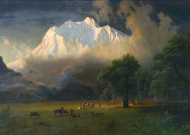 Bierstadt Mount Adams