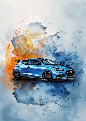 Model Hyundai Veloster N D