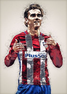 Antoine Griezmann Splash