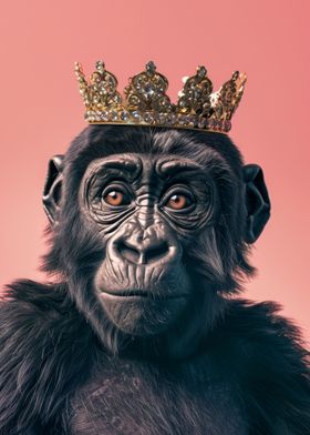 Gorilla Pastel Crown