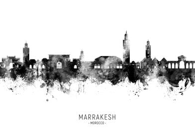 Marrakesh Skyline Morocco