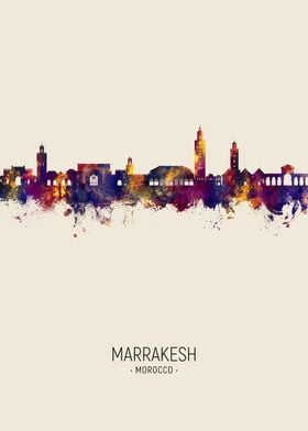 Marrakesh Skyline Morocco