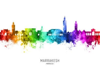 Marrakesh Skyline Morocco