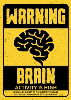 Warning brain 