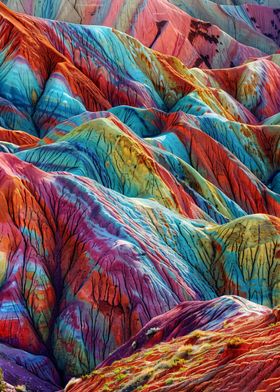 Rainbow Mountains