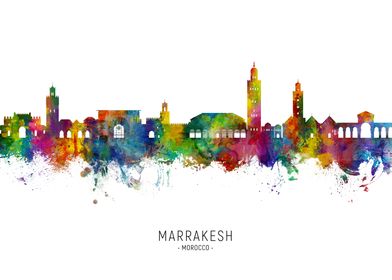 Marrakesh Skyline Morocco