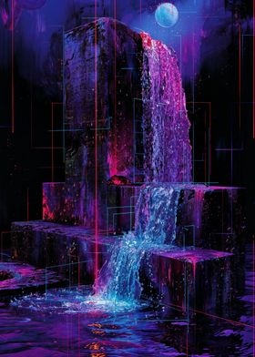 Neon Cascade